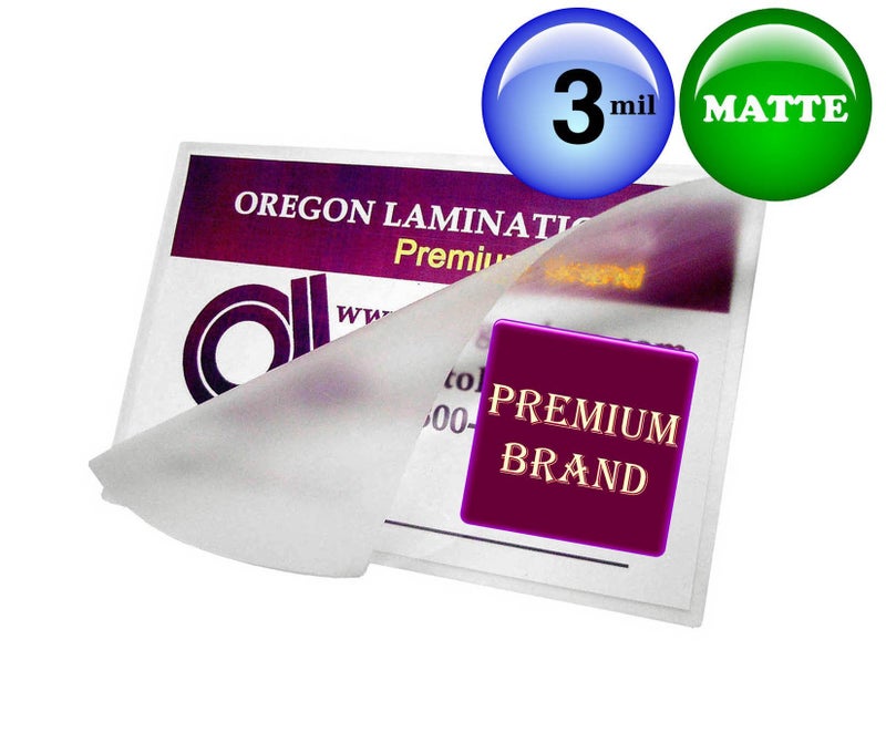 Oregon Lamination أكياس تغليف حراري من أوريغون لامينيشن، نصف صفحة (عبوة من 100 كيس)، 3 مل، 6 × 9 بوصة، غير لامع/غير لامع - Image 4